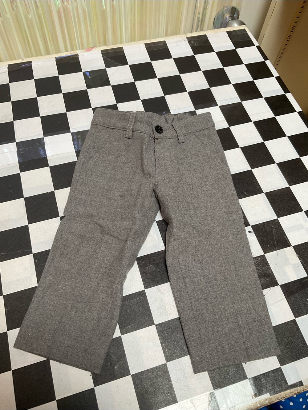 Gucci Kids Gray Dress Trousers